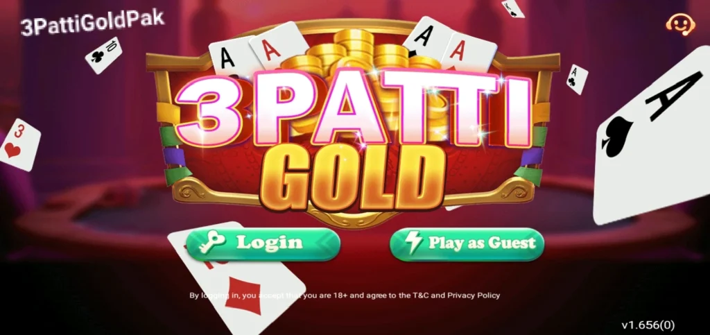 3 Patti Gold App Interface