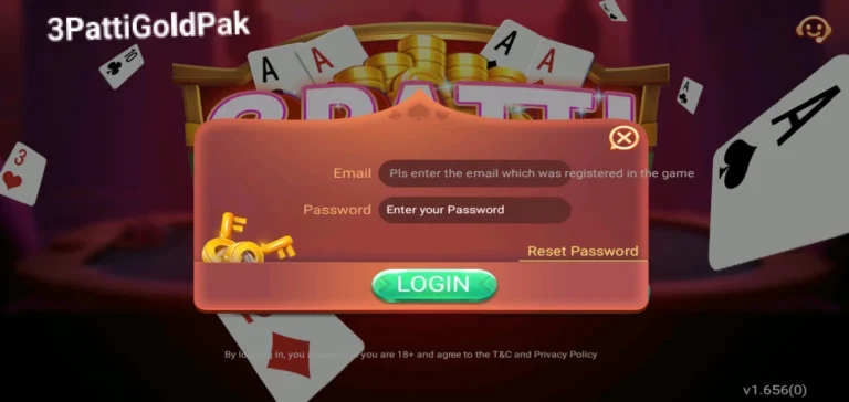 How to login 3 Patti Gold