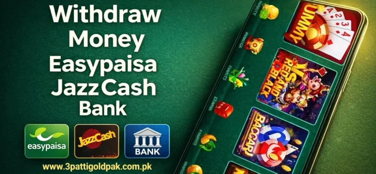 3 Patti Gold Withdraw