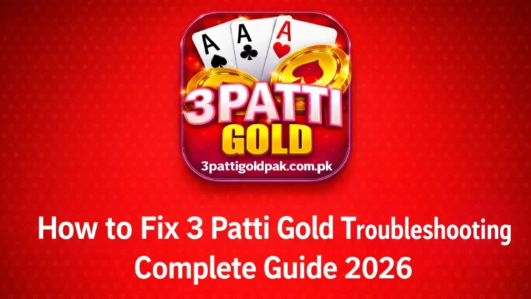 Fix 3 Patti Gold Troubleshooting