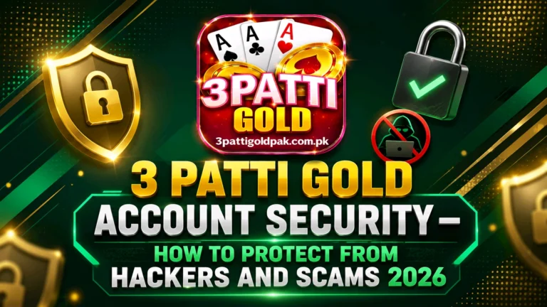 3 Patti Gold Account Security